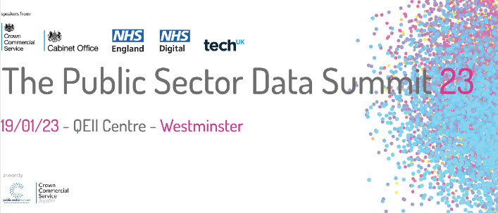 public sector data conference london 2023