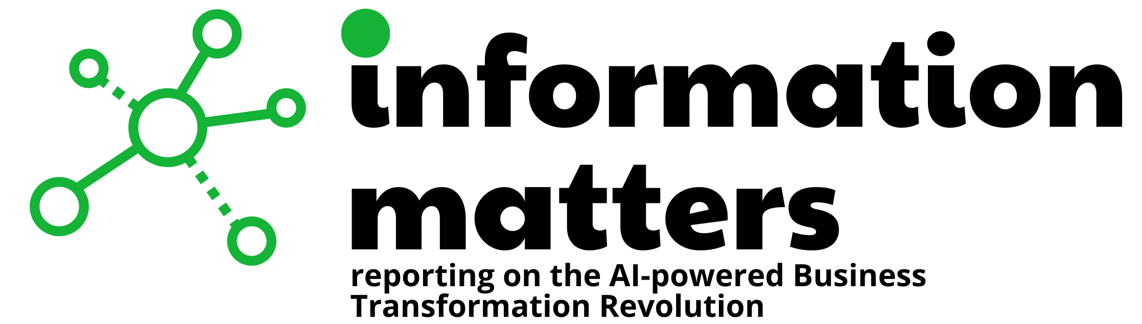 information matters logo ai business transformation revolution