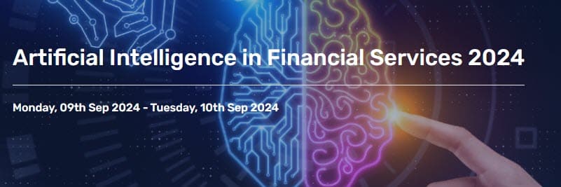 ai artificial intelligence in financial services london 2024 event