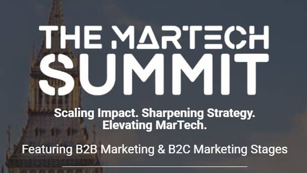 the martech summit london 2025