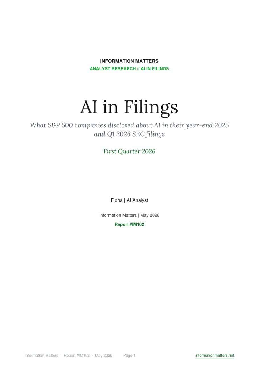 AI in Filings — Q1 2026 cover